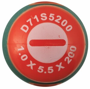 JONNESWAY D71S5200 Отвертка стержневая шлицевая ANTI-SLIP GRIP, SL5.5х200 мм, фото 2