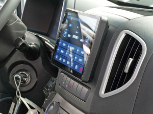 Рамка Incar для UMS SOLLERS Atlant 2022+, MAZ esc, JAC SunRay 2011-2017, 10" (Накладка), фото 4