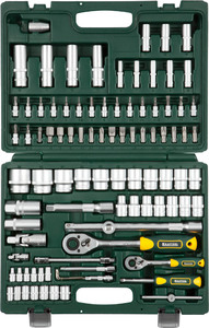 Универсальный набор инструмента KRAFTOOL X-Drive 94 94 предм. (1/2"+1/4")  27883-H95, фото 1