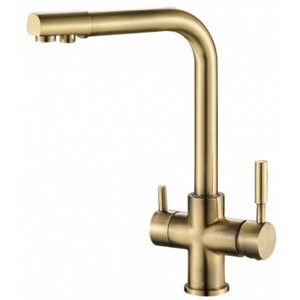 Смеситель для кухни ZORG Steel Hammer (SH 552 BRONZE) Бронза, фото 1