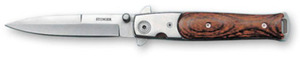 Нож Stinger, 100 мм, серебристо-коричневый, фото 1