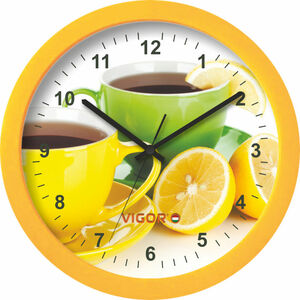 Часы настенные Vigor Д-29 Лимонный чай, фото 1