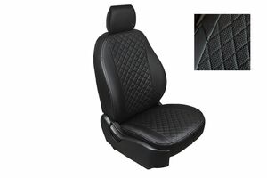 Чехлы из экокожи Ромб Seintex для Geely Coolray (до рест.) 2020-2023, фото 1