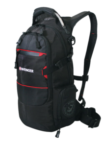 Рюкзак Wenger Narrow Hiking Pack, чёрный, 23х18х47 см, 22 л, фото 1