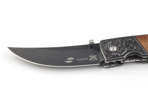 Нож Stinger, 70 мм, коричневый, фото 3