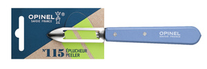 Нож для чистки овощей Opinel №115, деревянная рукоять, нержавеющая сталь, синий, блистер, 001932, фото 2