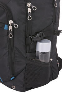 Рюкзак Swissgear 15'',чёрный/синий, 36x19x47 см, 32 л, фото 5