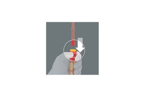 Набор насадок с отвёрткой-битодержателем WERA WE-006612 + электромонтажные клещи,17 пр. Kraftform Kompakt VDE 17 extra slim 1 Tool Finder, фото 4