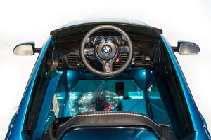 Детский автомобиль Toyland BMW X6M mini Синий, фото 7