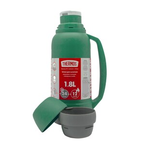 Термос THERMOS WEEKEND 36 Series Green со стеклянной колбой 1.8л (зеленый), фото 2