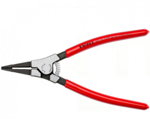 Щипцы специальные Knipex для внешних подковообразных пружинных стопорных колец c min зазором 3.6 мм, прямые губки, длина 170 мм, фото 2