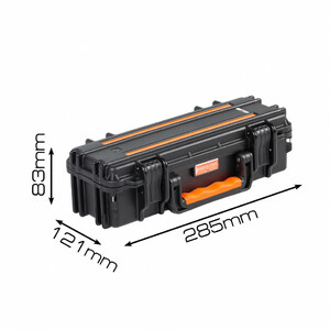 Кейс защитный OffRoadTeam серия Pilgrim модель P268368-N, БЕЗ НАПОЛНИТЕЛЯ, внутренние размеры 264*83*68мм, объем 1,47л, IP67, фото 2