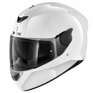 Шлем SHARK D-SKWAL 2 BLANK глянцевый White Glossy M