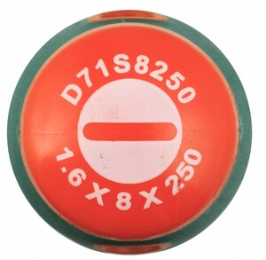 JONNESWAY D71S8250 Отвертка стержневая шлицевая ANTI-SLIP GRIP, SL8.0х250 мм, фото 2