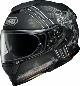 Мотошлем GT-Air 2 UBIQUITY SHOEI (черно-бело-золотой матовый, TC-9, L)