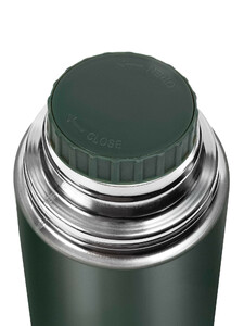 Термос Relaxika 101 (1 литр), хаки (стикерпак "Кемпинг"), фото 5