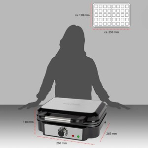 Вафельница Profi Cook PC-WA 1240 inox, фото 5