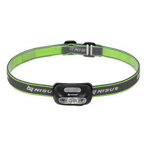 Фонарь налобный 120 LM, IPX4, USB (N-FN-3056S) NISUS, фото 2