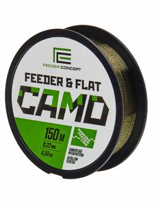 Леска монофильная Feeder Concept FEEDER&FLAT Camo 150/022, фото 3