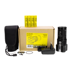 Фонарь NITECORE TM28 комплект 4*18650 3100 mAh CREE 4*XHP35 HI 16106, фото 2
