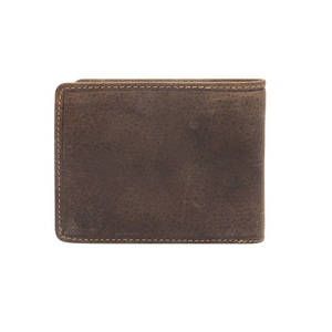 Бумажник Klondike Peter, коричневый, 12x9,5 см, фото 6