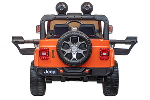 Детский автомобиль Toyland Jeep Rubicon DK-JWR555 Оранжевый, фото 7