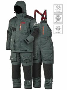 Костюм зимний  Norfin EXTREME 5 PRO 01(черно- серый S ), фото 1