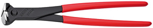 Кусачки торцевые, 280 мм, фосфатированные, обливные ручки KNIPEX KN-6801280, фото 1