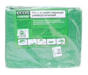 Тент универсальный 20x20ft (6x6m) 90gr/5mil усилен. пласт. крепл. GREEN Nisus (NA-GR-20x20-P), фото 3