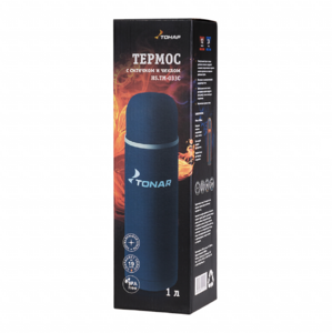 Термос (HS.TM-033C) 1000ML с ситечком (чехол) TONAR, фото 10