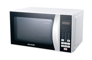 Микроволновая печь WILLMARK WMO-235DH (20л, 700Вт, электронная ПУ, кнопка д/открыв. дверцы, белая), фото 1