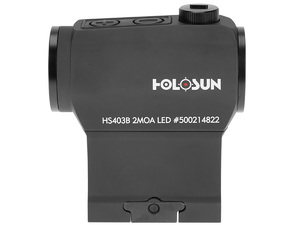 Коллиматор Holosun HS403B, батарея на лотке HS403B, фото 4