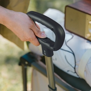 Тележка туристическая Naturehike Light 75х45,5х91 см, 70 л, черная CNK2350JJ012-B70, фото 2