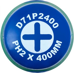 JONNESWAY D71P2400 Отвертка стержневая крестовая ANTI-SLIP GRIP, PH2x400 мм, фото 2