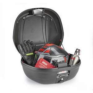 Кофр GIVI BLACK RED REFLECTORS (E340N2), фото 2