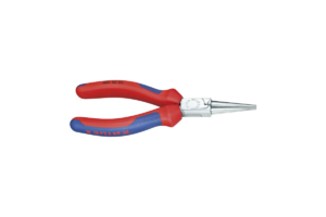 Круглогубцы KNIPEX, губки без насечек 37.5 мм, длина 140 мм, хром, 2-комп ручки, фото 2