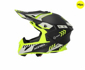 Шлем Acerbis X-TRACK MIPS 22-06 Yellow Fluo/Black M, фото 5