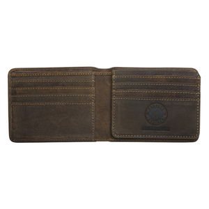 Бумажник Klondike Billy, коричневый, 11x8,5 см, фото 3