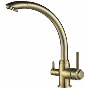 Смеситель для кухни ZORG Steel Hammer SH 699 BRONZE (SH 699 BRONZE) Бронза, фото 1