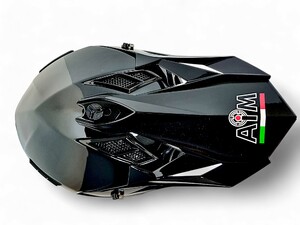 Шлем AiM RH855(Fiber Glass) Black Matt (M), фото 6