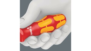 Отвёртка Wera диэлектрическая торцевая, 5.5 x 125 мм, с внутренним шестигранником 190 i VDE, фото 3