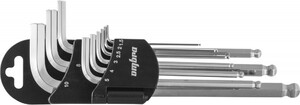 Ombra OMT9S Набор ключей торцевых шестигранных с шаром, H1.5-10 мм, 9 предметов, фото 1