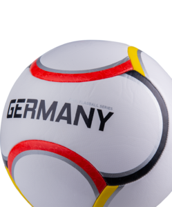 Мяч футбольный Jögel Flagball Germany №5, белый, фото 5