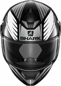 Шлем SHARK SKWAL 2.2 HALLDER Black/White/Antracite L, фото 2
