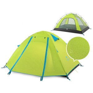 Палатка Naturehike P-Series NH18Z022-P 210T/65D двухместная, светло-зеленая 2, 6975641887782, фото 1