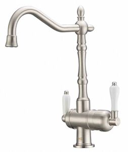 Смеситель для кухни ZORG Sanitary (ZR 326 YF SATIN) Сатин, фото 1