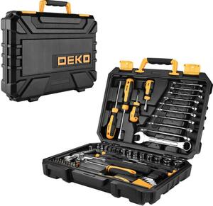 Универсальный набор инструмента для дома и авто в чемодане Deko DKMT74 (74 предмета) 065-0735, фото 1