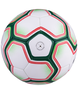 Мяч футбольный Jögel Nano №5, белый/зеленый, фото 3