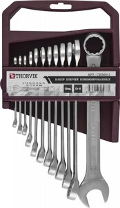 Thorvik CWS0012 Набор ключей гаечных комбинированных на держателе, 6-22 мм, 12 предметов, фото 1
