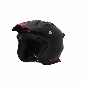 Шлем Acerbis JET ARIA 22-06 Black/Pink S, фото 1